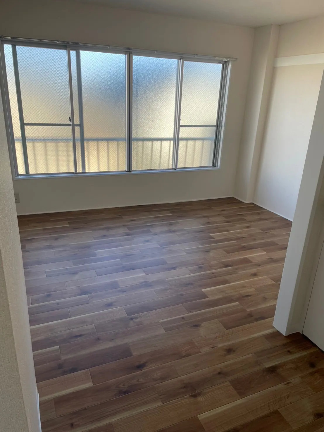 洋間に張替てバリアフリーに。開放感が生まれました！